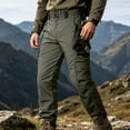 thumbnail image 4 of SAWOBUUN Men's Cargo Pants Water Resistant Windproof Outdoor Hiking Trousers with Multi Pocket, 4 of 9