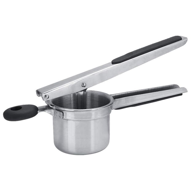 Picadora Manual de Alimentos Acero Inoxidable Herramienta Desmontable para Tomates y Zanahorias