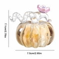 thumbnail image 3 of Adorno de cristal | Calabaza decorativa de estilo escandinavo | Figura de vidrio hecha a mano | Elemento decorativo para estante, mesa o repisa | Juego de 1 pieza, 3 of 6