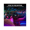 thumbnail image 4 of 1 Set Of 1 To 4 Car Led Ambient Lights Controlled By App With Music Rhythm, Footwell Decoration Atmosphere Light, 4 of 5