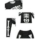 thumbnail image 4 of Conjunto de pijama de Halloween Inspire Chic de manga larga para toda la familia, ropa de dormir a juego para hombres 3XL negro, 4 of 5