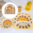 thumbnail image 1 of 5Pcs/Set Kids Dinnerware Set Children Dishes Plate Bowl Cup Spoon Fork Set Dishware Tableware, 1 of 5
