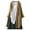 Khaki, variant on Open Front Coat Longline Three Quarter Sleeve Draped Cardigan Layer with Relaxed Flow for Travel And Everyday Styling Cardigan for Women