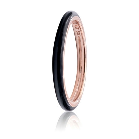 Pandora ME Black Enamel Ring