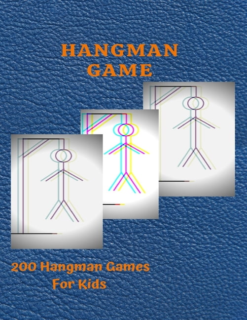 Hangman Game 200 Hangman Games For Kids Activity Book Puzzle Game