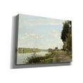 thumbnail image 2 of Epic Graffiti 'Argenteuil' by Claude Monet, Giclee Canvas Wall Art, 54"x40", 2 of 8