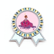 thumbnail image 1 of Extraña Medusa, pequeña mimon. Insignia broche Medalla ganadora, 1 of 3