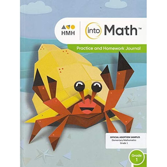 Pre-Owned hmh: into Math Practice and Homework Journal Grade 1 Paperback