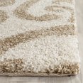 thumbnail image 3 of Safavieh Florida Deangelo Damask Plush Shag Area Rug, 3 of 6