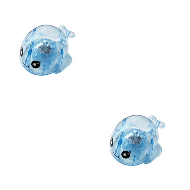Cateissary Juguetes de baño para bebés, iluminación divertida, Mini bañera interesante, juguete flotante, juguete para el hogar, niños, Type1 NO1