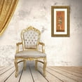 thumbnail image 3 of Gladding, Pamela 8x14 Gold Ornate Wood Framed with Double Matting Museum Art Print Titled - Pavan IV, 3 of 4