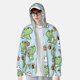 thumbnail image 2 of Fotbe Cute Floral Frog Chaqueta con Protección Solar UPF 50+ para Hombre y Mujer, Camisa con Capucha y Bolsillos-3X-Large, 2 of 7