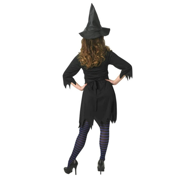 Enchantress Witch Costume Adults Black Dress Hat