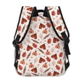 thumbnail image 4 of Honeii Autumn Brown Butterfly Print Backpack for Both Men and Women, Basic Bookbag for College, Work, or Travel,Rucksack Computer Bag-One Size, 4 of 5