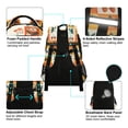 thumbnail image 4 of FORMRS Unisex Backpack Elementary School Travel Bookbag with Reflective Stripes, Cartoon Plants, 4 of 7