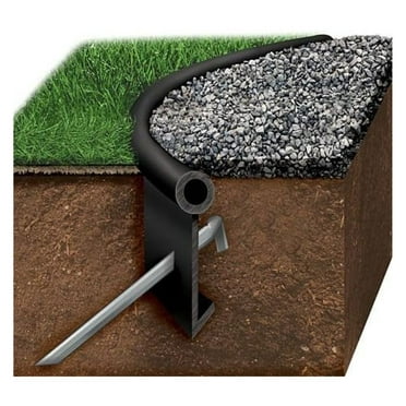 Black Jack Lawn Edging Kit - Black