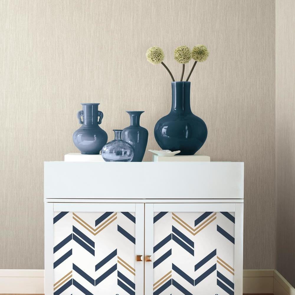 Chevron Stripe Peel and Stick Wallpaper