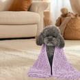 thumbnail image 6 of Doggy Dryer,Highly Absorbent Microfiber Washable Dog Shammy,Quick Dry Dog Towels Absorber,Soft Plush Wrap Chenille Bath Towels to Dry Soggy Large Pets Small Puppy,Dog Shammy Towel for Drying Dog, 6 of 9