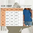 thumbnail image 5 of TEMOFON Blouses for Women Dressy Casual Short Sleeve Shirts Eyelet Crew Neck Summer Trendy Tops Womens Clothes Spring Casual Curved Hem Tunic Tops T Shirts, 5 of 9