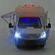 thumbnail image 2 of ZHAOCHENG Modelo de belleza Carpool, modelo de coche de aleación modelo de coche modelo de coche modelo de tarjeta de simulación de autobús escolar estudiantes, 2 of 5