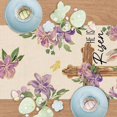 thumbnail image 4 of SHIBA-Christian Easter Lily Flower Table Runner, Religious Cross He is Risen Kitchen Dining Table Decoration, Spring Easter Egg Bunny Burlap Indoor Outdoor Home Decor Party Supply 13 x 90 Inches, 4 of 4