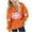 Orange, variant on Makaor Toddler Boy Girls Hoodie Halloween Pullover Sweatshirts Ghost Long Sleeve Coats Fleece Clothes Pockets