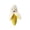 A#0306, variant on Forestwhale Interactive Squeaky Dog Toy 5.5in Banana Shaped Plush Chew Toy for Puppies Teething Relief & Playtime Fun