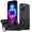 Black, variant on for iPhone 15 Pro Max Case with Invisible Ring Stand, Support Magnetic Car Mount Phone Case Compatible with Mag-Safe, Secure Great Ring Grip Cover for iPhone 15 Pro Max, Blue