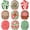 Red Green White, variant on 450pcs Christmas Cupcake Liners,Xmas Candy Pattern Baking Cups Cupcake Wrappers Paper Wraps Muffin Liners for Christmas Holiday Birthday Party Candy Cake Make Decorations Supplies(9 Designs)