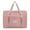 Handbags D, variant on LACKUST Foldable Travel Duffel, Tote Carry, Sport Duffle, Weekender, Overnight, For Women & Girls,Pink