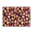 thumbnail image 7 of Area Rugs For Living Room Decor - ice cream cake Soft Anti Slip Throw Washable Rugs 5x7 For Bedroom, Indoor Carpet For Bedroom Living Room 80x58In, 7 of 7