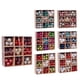 thumbnail image 5 of Juego de decoraciones navideñas inastillables, 99 Uds., bolas de árbol para vacaciones, boda, fiesta, adorno de temporada, 5 of 5