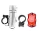 thumbnail image 2 of Juego De Luz Para Bicicletas, Luz Delantera De Bicicleta, Impermeable Negro/ Plateado Para La Noche En Ciclismo Nocturno Accesorio Amantes De Ciclismo Bicicletas Todoterreno, 2 of 7