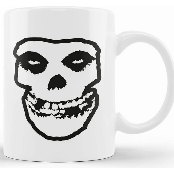 Tasse The Crimson Ghost Skull Misfits Tasse à Café en Céramique 11oz 330ml, Tasses à Café Fantaisie en Céramique 11oz, 15oz Tasse, Tasse à Thé, Tasse Cadeau pour Anniversaire, Noël Action de Grâce Festival
