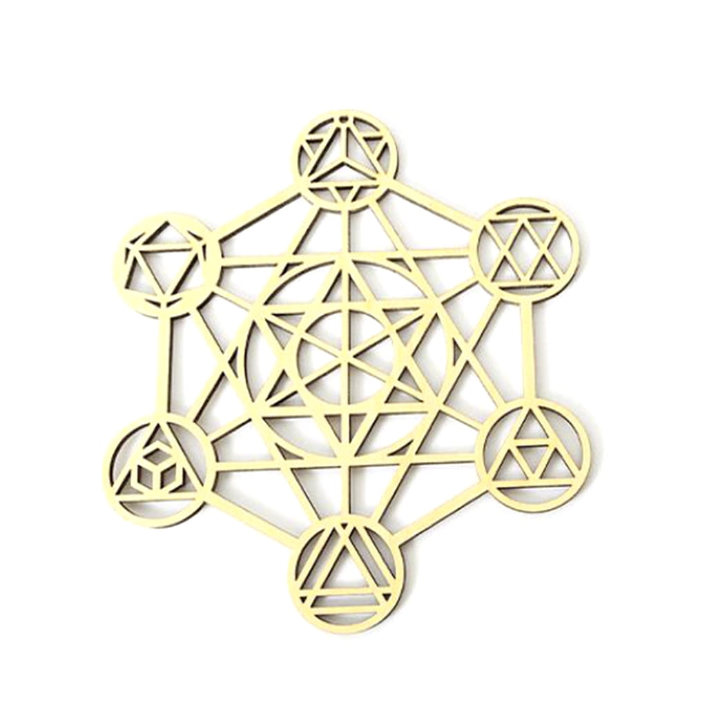 HOTYA Sacred Geometry Wall Sculpture Tree of Life Symbol Meditation
