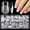 Medium Squoval, variant on 600 count Medium Squoval Tips Clear Nails Medium Gel Tips Full Cover Round Square Nails Clear Press Nails 15 Sizes False Fingernail for Gel Tip Extension