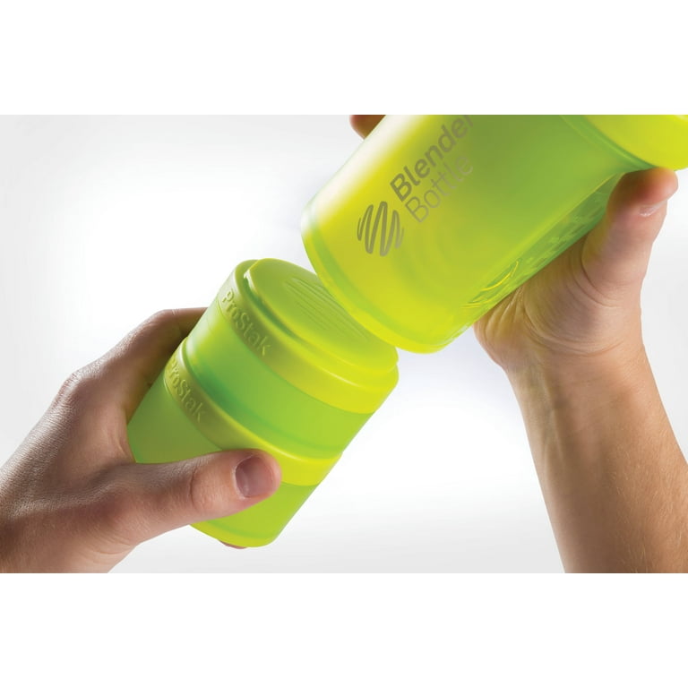 Sport Drink Blender Bottle ProStak CLEAR 16 oz BPA-Free Workout