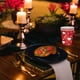 thumbnail image 4 of Vajilla de San Valentín | 16 piezas con diseño de corazones: platos, vasos, servilletas y mantel | Artículos desechables para fiestas en rojo y blanco, 4 of 5