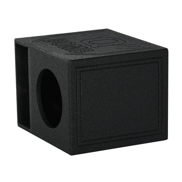 Q Power QBomb QBOMB10HP Single 10" Vented Port Subwoofer Box w