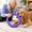 MINI - TWO Rings, variant on Dog Puller Ring MAXI - ONE Ring for Small Medium Large Dogs, Floating Fetch Disc