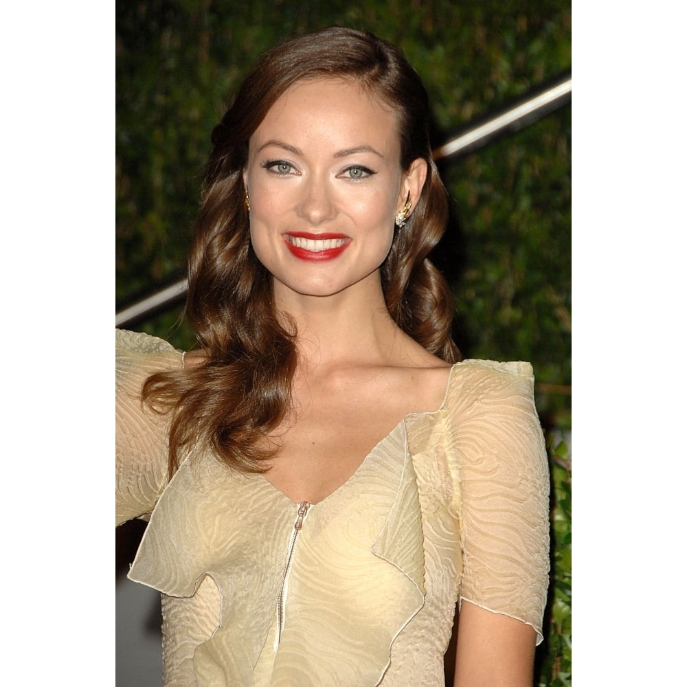 Olivia Wilde At Arrivals For Vanity Fair Oscar Party Sunset Tower Hotel