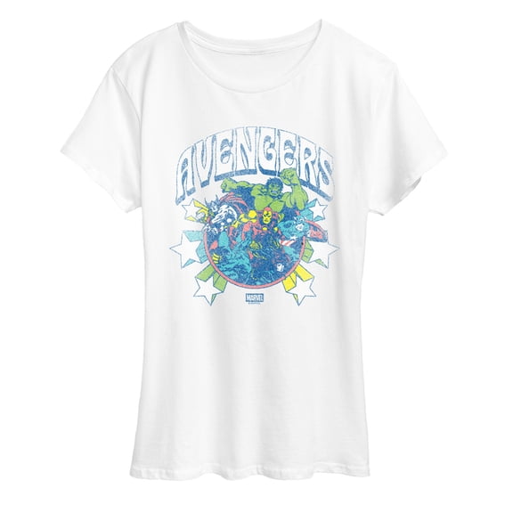 Marvel - Avengers Stars - Women's Short Sleeve Graphic T-Shirt