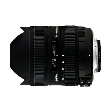 Sigma 8-16mm f/4.5-5.6 DC HSM FLD AF Ultra Wide Zoom Lens for APS-C sized Canon Digital DSLR Camera - International Version (No