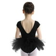 thumbnail image 2 of MSemis Kids Girls V Back Front Lined Tank Leotard Tutu Skirts, 2 of 4