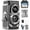 Black, variant on Mini Vintage Digital Camera, Portable Retro Twin-Lens Reflex Style Digital Camera with 16GB Card, 12MP Photos, Autofocus, 1080P FHD Video, Dual Filters, Gifts for Boys, Girls, Wife, Mothers Day Gifts