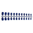 thumbnail image 1 of serony Fake Nail Set Glossy French Style Scratch Resistant Press-on Fingernails Strong Viscosity Adjustable Solid Manicure Stickers Type 4, 1 of 6