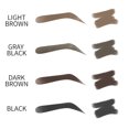 thumbnail image 3 of Kit de Modelage des Sourcils, Imperméable, Longue Durée, Cosmétique, Résistant à la Transpiration, Contour des Cheveux, Accessoires pour Femmes, pour Maison et Magasin, Noir, 3 of 8