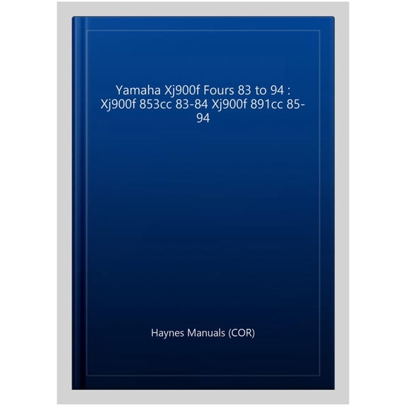 Pre-Owned Yamaha XJ900F Fours (83 - 94) Haynes Repair Manual
