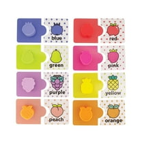 Infantino My 1st Sensory and Shapes Jigsaw Puzzle, 12 Months, Multicolor Fruit-Themed, 24-Piece Set