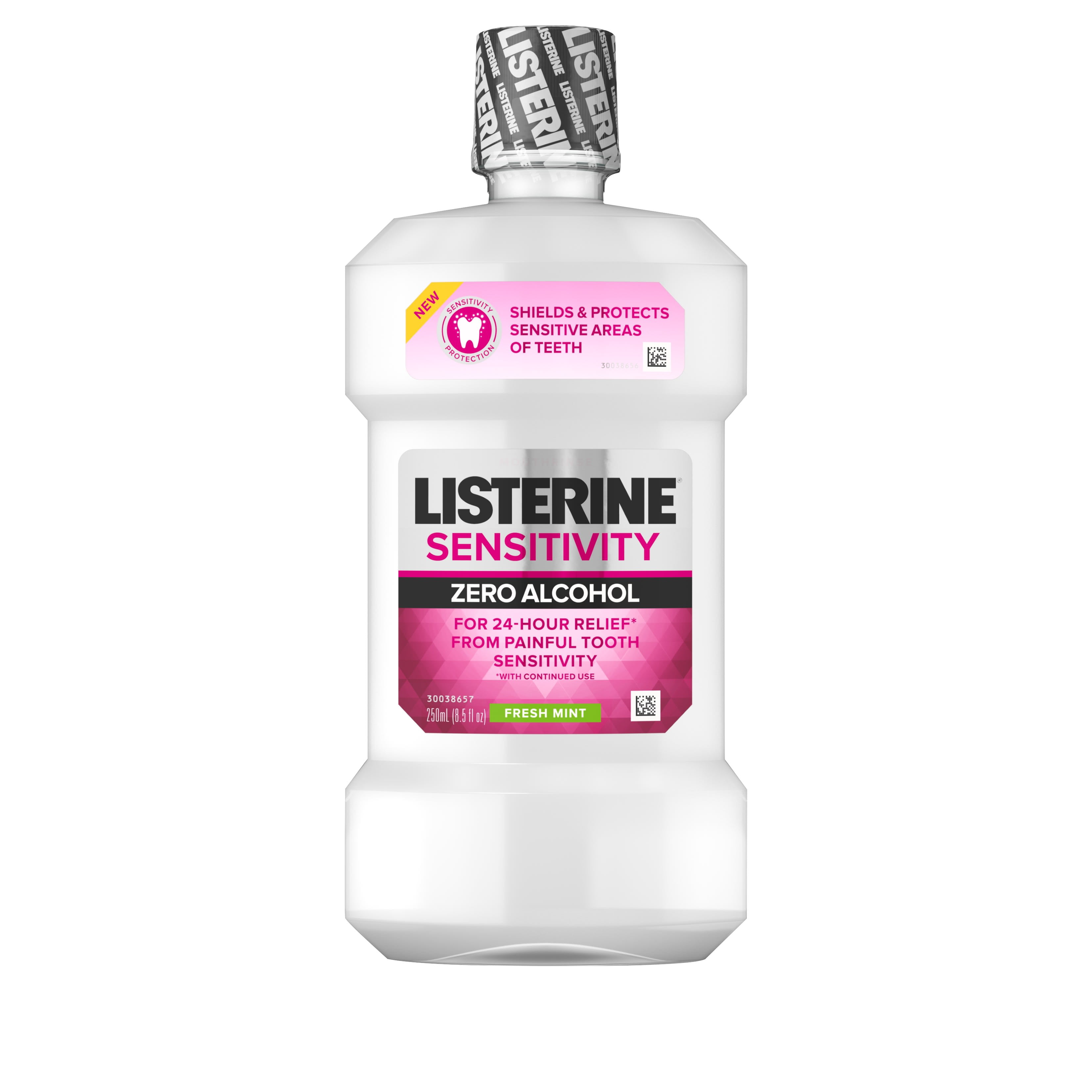 Listerine Sensitivity AlcoholFree Mouthwash, Mint, 8.5 fl. oz (250 mL